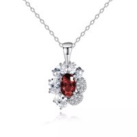 Collar Gaurosa Mujer in Plata SN-407-RD - SN-407-RD